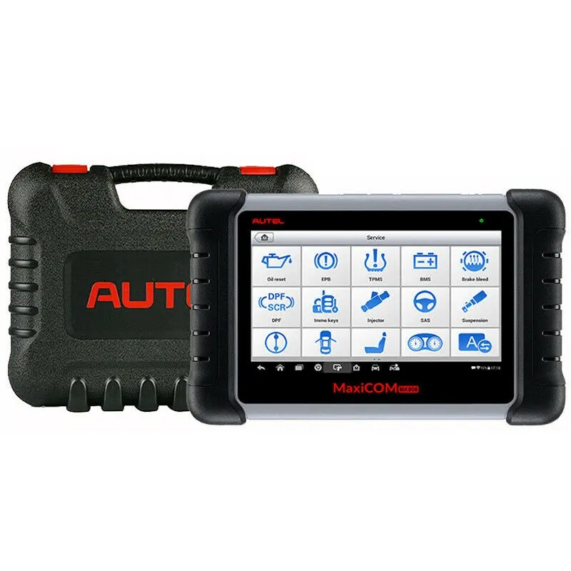 Autel MaxiCOM MK808 OBD2 Diagnostic Scan Tool with All System and Service Functions Consist of MD802 and Mexicheck Pro MK 808