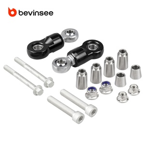 BEVINSEE Kits de biellettes de barre stabilisatrice arrière en aluminium 7075 pour VW Golf MK7 MK7.5 MK8 pour Audi A3 S3 TT TTRS Q2 Q3 - Product Image 1