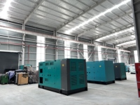 Groupes électrogènes diesel silencieux PLMR pour usage domestique/industriel, 140 kW, type ouvert/silencieux, avec moteur Pks ou CMS