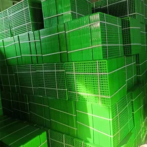 Materiale di alta qualità del pavimento della stecca di plastica della pavimentazione della gabbia del coniglio di prezzi economici all'ingrosso