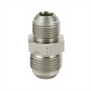 Adaptador Recto para Manguera Hidráulica JIS, Conector Macho BSPT, Latón Zincado, 10 mm, Forjado, 1ST - Product Image 4