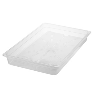 Eagle phục vụ nóng bán nhựa gn thực phẩm Pan cống khay container mờ Polypropylene cống kệ cho khách sạn nhà hàng - Product Image 4