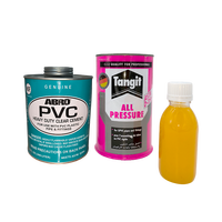 Colle PVC, ciment adhésif haute performance, soudure rapide, ciment pour tuyaux en PVC, super colle PVC pour tube