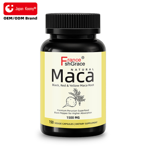 Fabricante de Suplementos de Raíz de Maca de Marca Privada Shecome, Apoyo para la Salud de Hombres y Mujeres, 150 Cápsulas de Raíz de Maca - Product Image 1