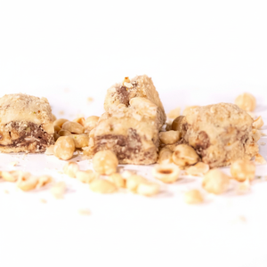 Turkish Delight with Biscuit & Hazelnut – Top Quality Lokum, Soft & Crunchy, Gourmet <b>Sweet</b>, <b>Bulk</b> Supply - Product Image 2