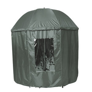 Ombrello <span class=keywords><strong>da</strong></span> pesca impermeabile regolabile <span class=keywords><strong>da</strong></span> 1m a 2m verde scuro con Zip su foglio e pannelli di visualizzazione in PVC e borsa <span class=keywords><strong>per</strong></span> il trasporto - Product Image 1