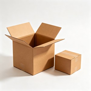6x6x4 İnç Küçük Kargo Kutuları Kahverengi Oluklu Mukavva Kutular Paketleme, Posta Gönderimi, Taşınma, İşletmeler İçin - Product Image 4