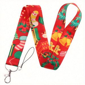 Custom Christmas <b>Lanyard</b> with Detachable Clip Durable <b>Polyester</b> Neck Strap for Keys ID Cards and Phone Accessories Perfect - Product Image 6