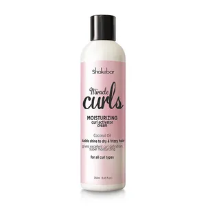 Private Label Curly Hair Activators Produkte Curl Moist urizing Enhancing Defining Cremes Curl Activator Cream für lockiges Haar