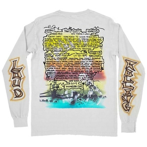 T-shirt unisexe à manches longues imprimé au jet d'encre personnalisé 2026 – Motif graffiti aérographe - Product Image 2