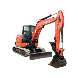 Mini-excavatrice sur chenilles d'occasion Kx057-4 de marque supérieure, 5 tonnes, en bon état, modèle Kx057 à vendre - Product Image 1