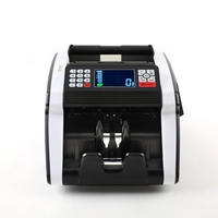 Compteur de billets de banque professionnel multi-monnaie, compteur de billets de banque, compteur de valeur pour Euro Usd