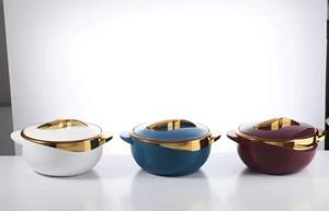 Coffret Cadeau Exquis : Ensemble de Plats Isothermes 1L, 1.5L, 2.5L, 4.5L avec Design Ondulé Doré Créatif - Product Image 5