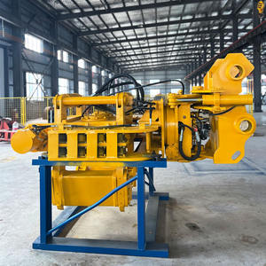 Martello Vibrante KS70 con Impugnatura Laterale per Escavatore, Montato su Escavatore per Palificazione - Product Image 6