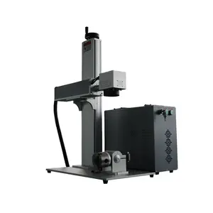 Machines de marquage laser à fibre de couleur mopa m7 de 100 watts pour toutes sortes de métaux 70*70mm-300*300mm