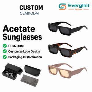 <span class=keywords><strong>Gafas</strong></span> de Sol Rectangulares Modernas de Acetato Estilo Años 90 para Mujer, <span class=keywords><strong>Gafas</strong></span> de Sol Polarizadas para Hombre, Lentes Pequeñas, <span class=keywords><strong>Gafas</strong></span> de Sol de Verano con Protección UV400 - Product Image 2