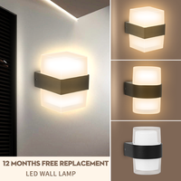 Lámpara de Pared LED Dion de Alta Calidad, Impermeable, para Interiores y Exteriores, con Diseño Moderno