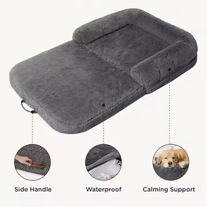 Cama para Mascotas de Alta Calidad 2024, Rectangular, Sólida, Tipo Nido, Cálida y Cómoda, Plegable, Desmontable, Suave, Sofá para Mascotas - Product Image 3