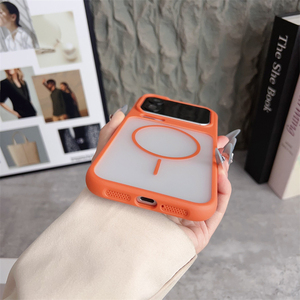 Original Color Frame Armor <b>PC</b> Matte Case For Xiaomi 17 Pro Max 15 14 Pro Shockproof Translucent Magnetic <b>Wireless</b> Charge Cover - Product Image 5