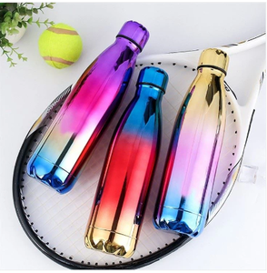 New Design Factory Custom 500ml Stainless Steel Spray Painting Portable Outdoor Sports Cola Vacuum Travel Leakproof - Product Image 1