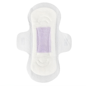 Serviette hygiénique jetable en coton de 420 mm avec ailettes, super absorbante, technologie SAP japonaise, protection anti-fuites, certifiée ISO/CE, directement de l'usine - Product Image 5