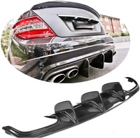 Diffuseur arrière pour Benz W204 C63 AMG Style matériau en Fiber de carbone