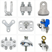 Prix usine – Raccords électriques en acier ISO9001 pour l'assemblage de pinces de tension et de matériel d'extrémité