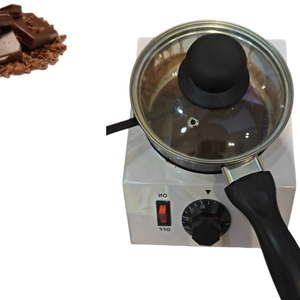 เครื่องทำช็อกโกแลตอุตสาหกรรม หม้อหลอมไฟฟ้าแบบสองถังสำหรับร้านค้า - Product Image 5