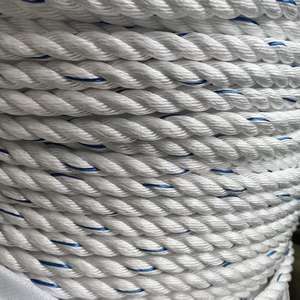 3 нити полипропиленовая веревка из моноволокна скрученная веревка рыболовная морская упаковочная веревка 8 мм 12 мм 14 мм 16 мм 18 мм превосходная прочность швартовная веревка - Product Image 1