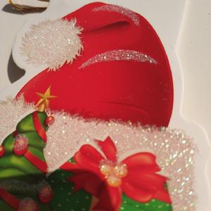 Carte d'invitation <span class=keywords><strong>Message</strong></span> de noël, en forme de sapin de noël, 1 pièce, carte de vœux Design Unique - Product Image 5