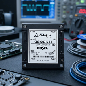 CBS2002424-T 200W โมดูลแปลงไฟแบบแยกส่วน DC-DC 18-36V เป็น 24V 8.4A 1.5kV แบบ Half Brick - Product Image 4