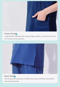 थोक चिकित्सक और नर्स महिला स्क्रब नर्सिंग वर्दी ने महिला जॉगर मेडिकल नर्सिंग स्क्रब वर्दी सेट किया - Product Image 4