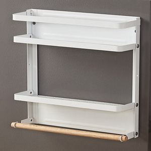 Estante <span class=keywords><strong>de</strong></span> Especias Magnético <span class=keywords><strong>de</strong></span> Tres Niveles, Plegable, Portátil, <span class=keywords><strong>de</strong></span> Acero al Carbono, para Montar en la Pared, Organización <span class=keywords><strong>de</strong></span> Almacenamiento para Cocina, Ahorro <span class=keywords><strong>de</strong></span> Espacio en el Refrigerador - Product Image 3