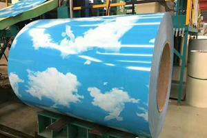 Placa de lámina recubierta de color PPGI PPGL, lámina de acero galvanizado prepintado, en bobinas - Product Image 2