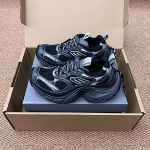 Zapatillas Deportivas Casuales con Paneles de Malla Gruesa y Cordones, Inspiradas en el Running, con Suela Multicapa para Hombre y Mujer, Calzado Urbano - Product Image 1