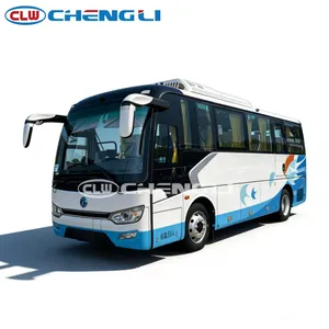 รถโดยสารไฟฟ้าตงเฟิง 8.2 เมตร 24-36 ที่นั่ง พร้อมระบบแบตเตอรี่ 176 กิโลวัตต์ชั่วโมง สำหรับการขนส่งผู้โดยสารในเมือง - Product Image 5
