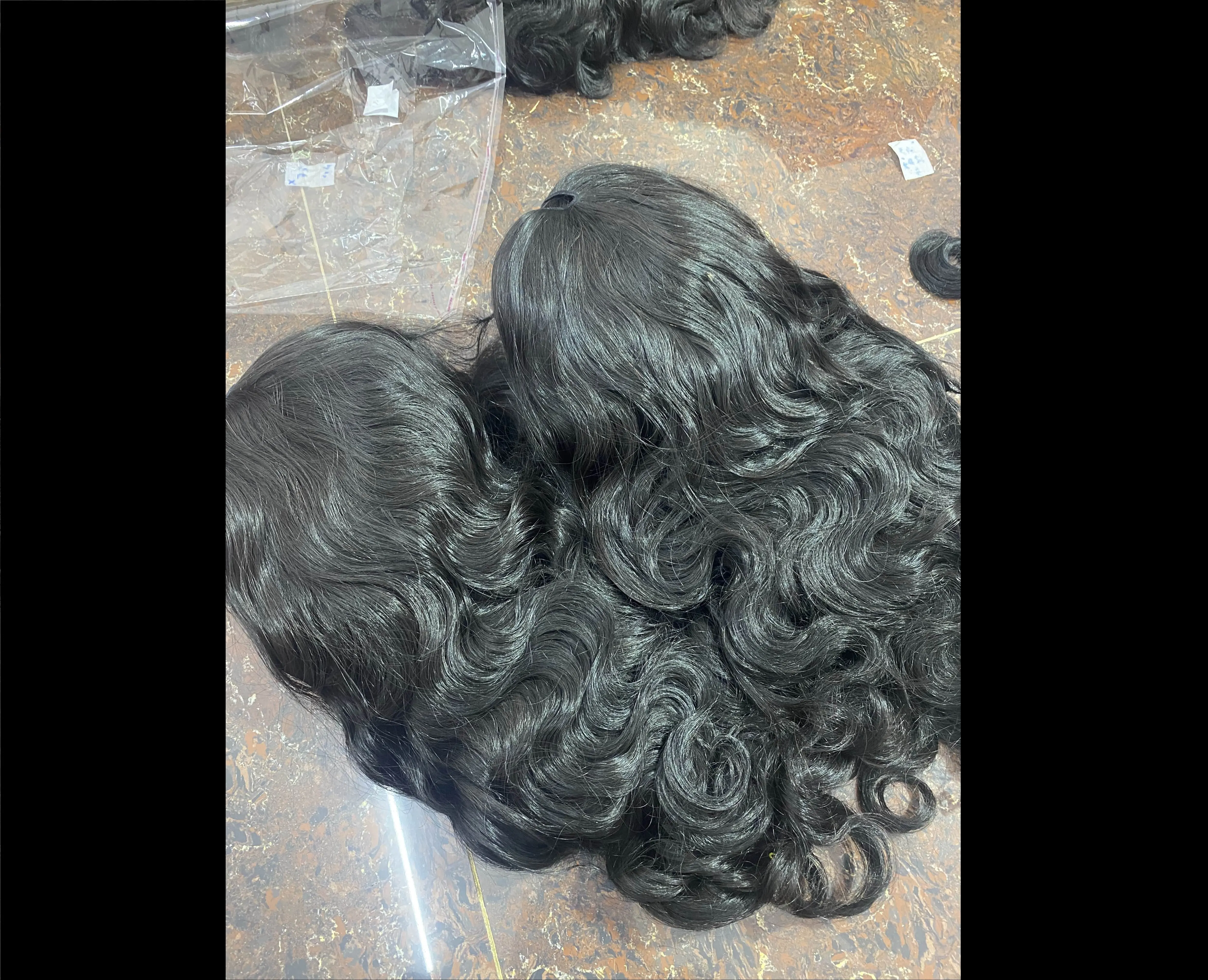 Top Frontal Wig 100% natural Viet Nam Hair Best wholesale price Weft Wig Closure hair human hair wigs