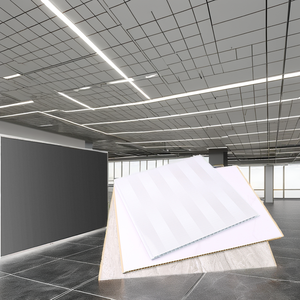 Placas de Techo Impermeables de PVC de 25 mm con Rejilla para Instalación en Techo, Clase A en Resistencia al Fuego, Montaje Empotrado para Uso en Oficinas - Product Image 2