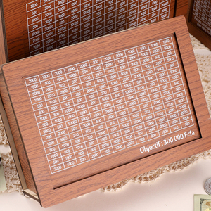 Hucha de madera personalizada con forma de dólar, fabricada en China, para decoración del hogar y almacenamiento de ahorros - Product Image 6