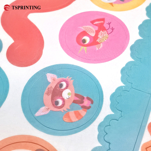 Mẫu Miễn Phí Có Thể Tái Chế Dễ Thương Phim Hoạt Hình Dán Tùy Chỉnh Dập Nổi In Ấn Dán Trang Trí Cho Trẻ Em Sticker In Ấn - Product Image 6