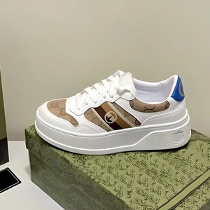 Calzado de Diseño de Nuevo Estilo, Zapatos de Piel Genuina con Cordones, Zapatos para Caminar que Aumentan la Altura, Zapatillas Deportivas Casuales para Mujer - Product Image 5