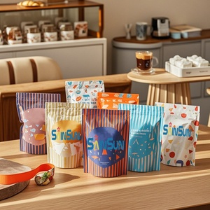 Foil Black Matte Sugar Aluminum Resistant Stand Pouch Child Bag Square Bottom <strong>Food</strong> Plastic Design Ziplock <strong>Packaging</strong>