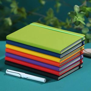 A5 Customizable Leather Hardcover Notebook 100 Sheets <b>Journal</b> Gift - Product Image 4