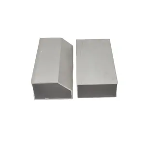 300X200mm 직사각형 프로파일 알루미늄 구조 정사각형 400X80mm 알루미늄 직사각형 중공 섹션