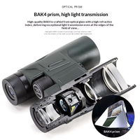 Jumelles HD longue portée 10x42, télescope de chasse professionnel puissant, zoom haute qualité, vision de haute qualité, camping en plein air, observation des oiseaux