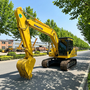 Excavadora de cadenas usada KOMATSU PC160, 98% nueva, 16 toneladas, 2023, de segunda mano, modelos PC 160-7, 160-8, 16T, máquina de construcción. - Product Image 1