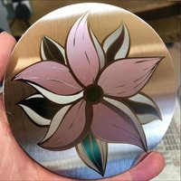 Laser de machine de marquage de noircissement d'alumine MOPA pour la gravure de couleur d'alliage prend en charge les formats DXF PLT BMP AI