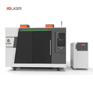 Alta segurança fibra lazer aço cortador alumínio chapa ferro fechado CNC máquinas de corte a laser