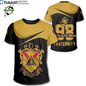 Camiseta Personalizada de Fabricante para Hombre, Color Rojo con Bloques de Color, Letra Griega, Camiseta de Béisbol PMAS, Camiseta de Fraternidad - Product Image 6