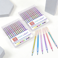Stylos gel à paillettes vibrantes de 1,0 mm |   Multicolore, séchage rapide, lisse, idéal pour le journaling, le scrapbooking et les travaux manuels DIY